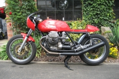 Moto Guzzi LeMans 2 II Cafe Racer Umbau Custom 72 Speedshop Restaurierung Restauration Altes Eisen