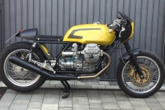 Moto Guzzi LeMans 2 II Cafe Racer Umbau Custom 72 Speedshop Restaurierung Restauration Altes Eisen