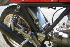 Moto Guzzi LeMans 2 II Cafe Racer Umbau Custom 72 Speedshop Restaurierung Restauration Altes Eisen