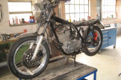 SR500 Yamaha Custom Umbau Cafe Racer Scrambler